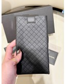 BOTTEGA VENETA SUNGLASSES CASE POUCH INTRECIATTO LEATHER