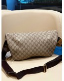 GUCCI GG SUPREME CANVAS BELT & BUMBAG  