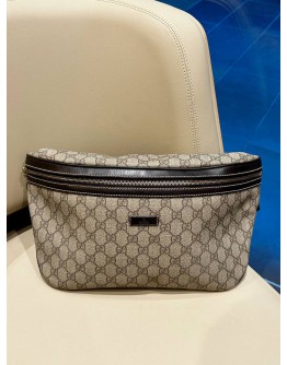 GUCCI GG SUPREME CANVAS BELT & BUMBAG  