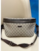 GUCCI GG SUPREME CANVAS BELT & BUMBAG  