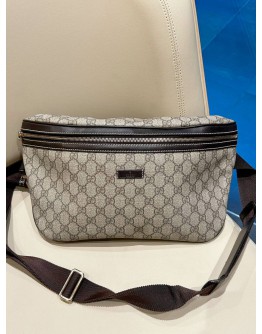 GUCCI GG SUPREME CANVAS BELT & BUMBAG  