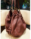 LOUIS VUITTON CARMEL MAHINA HOBO SHOULDER BAG  