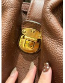 LOUIS VUITTON CARMEL MAHINA HOBO SHOULDER BAG  