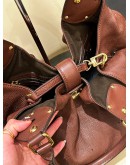 LOUIS VUITTON CARMEL MAHINA HOBO SHOULDER BAG  