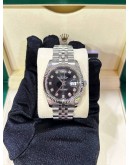 ROLEX DATEJUST 36 REF 116234 BLACK DIAMOND DIAL 36MM AUTOMATIC WATCH
