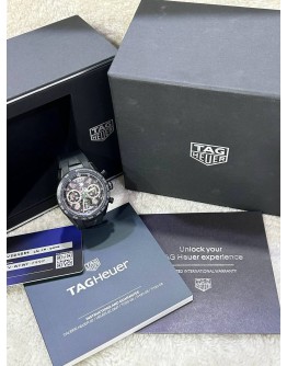 TAG HEUER CARRERA CHRONOGRAPH EXTREME SPORT REF CBU2080 SKELETON DIAL 44MM AUTOMATIC WATCH