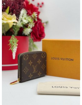 2024 LOUIS VUITTON ZIPPY COIN PURSE IN BROWN MONOGRAM CANVAS