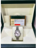 ROLEX LADY DATEJUST DIAMOND JUBILEE REF 179174 SILVER DIAL 26MM AUTOMATIC WATCH