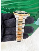 ROLEX SUBMARINER REF 16613 DATE BLUE DIAMOND ICE GREY DIAL 40MM AUTOMATIC WATCH