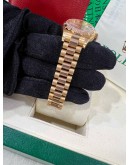 ROLEX LADY DATEJUST REF 179175 FULL 18K 750 YELLOW GOLD WITH DIAMONDS & CHAMPAGNE DIAL 26MM AUTOMATIC WATCH