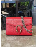 GUCCI DIONYSUS GG SUPREME CANVAS CROSSBODY CHAIN BAG