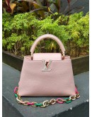 LOUIS VUITTON JASMINE CAPUCINE TOP HANDLE HANDBAG