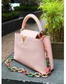 LOUIS VUITTON JASMINE CAPUCINE TOP HANDLE HANDBAG