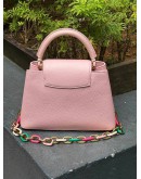 LOUIS VUITTON JASMINE CAPUCINE TOP HANDLE HANDBAG