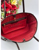 LOUIS VUITTON NEVERFULL PM IN BROWN MONOGRAM CANVAS