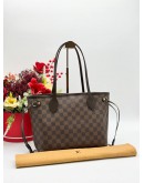 LOUIS VUITTON NEVERFULL PM IN BROWN MONOGRAM CANVAS