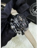 GRAHAM CHRONOFIGHTER VINTAGE AIRCRAFT GRADUAL DESERT GREY DIAL CERAMIC REF 2CVAV 44MM AUTOMATIC WATCH