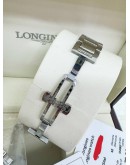 LONGINES MASTER COLLECTION REF L2.357.4.87.6 DIAMOND MOTHER OF PEARL DIAL 34MM AUTOMATIC WATCH