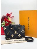 2024 LOUIS VUITTON PETIT PALAIS BAG IN BICOLOR MONOGRAM EMPREINTE LEATHER