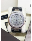 WATCH PATEK PHILIPPE NAUTILIUS 5711G 18K WHITE GOLD REF 5711G-001 40MM AUTOMATIC