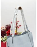 KATE SPADE HOBO SHOULDER BAG IN BABY BLUE PEBBLED LEATHER