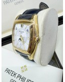 PATEK PHILLIPE GONDOLO REF 5135J ANNUAL CALENDAR MOON FACE 18K 750 YELLOW GOLD 38MM X 51MM AUTOMATIC WATCH