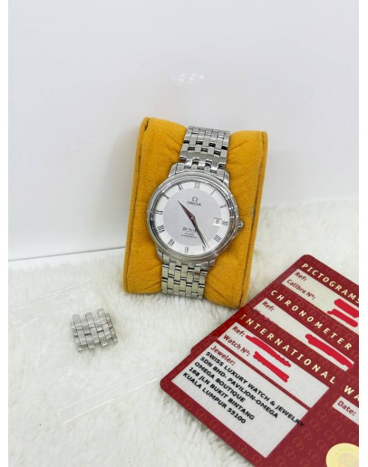 OMEGA DE VULLE PRESTIGE 36.5MM AUTOMATIC WATCH