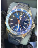 TAG HEUER FORMULA 1 REF WAZ 1010 BLUE DIAL 43MM QUARTZ WATCH