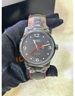 MIDO MULTIFORT DAY DATE REF M005430 BLACK DIAL 42MM AUTOMATIC WATCH