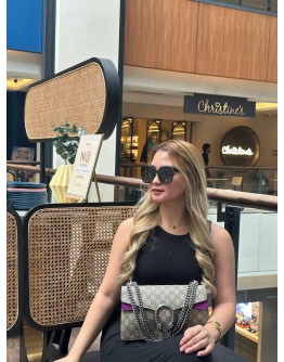 GUCCI DIONYSUS GG SUPREME CANVAS CHUNKY CHAIN BAG