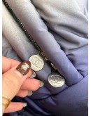CHANEL NYLON EMBOSSED DOUDOUNE BACKPACK IN OMBRE BLUE