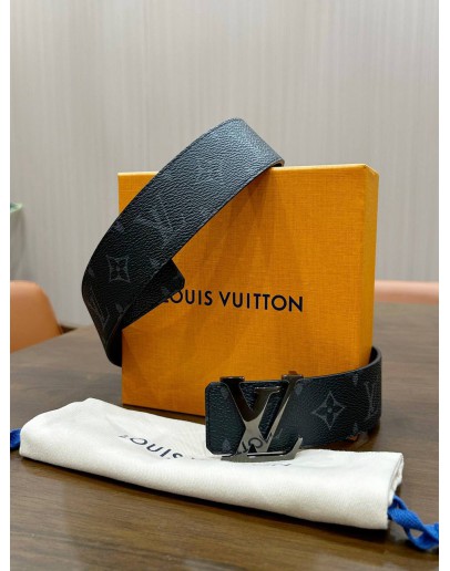 LOUIS VUITTON BELT IN MONOGRAM ECLIPSE