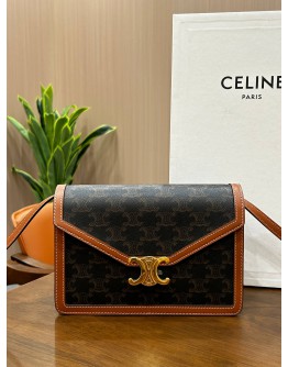 CELINE TRIOMPHE ENVELOPE CROSSBODY BAG