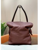 LOEWE FLAMENCO KNOT LEATHER SHOULDER BAG