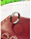 CARTIER LOVE RING 18K 750 WHITE GOLD  