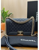 CHANEL MEDIUM LEBOY CAVIAR LEATHER 