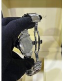 LONGINES CONQUEST LADY REF L3.376.4.76.6 SILVER DIAL 29.5MM QUARTZ WATCH