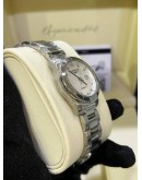LONGINES CONQUEST LADY REF L3.376.4.76.6 SILVER DIAL 29.5MM QUARTZ WATCH