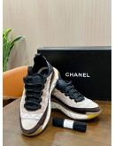 CHANEL MESH CC LOW TOP SNEAKERS