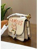 COACH X JEAN MICHEL BASQUIAT BEAT SHOULDER BAG 18  
