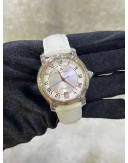 MAURICE LACROIX REF 68774 SIKVER ROMAN NUMBERALS DIAL 35MM AUTOMATIC WATCH
