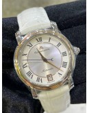 MAURICE LACROIX REF 68774 SIKVER ROMAN NUMBERALS DIAL 35MM AUTOMATIC WATCH