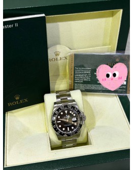 ROLEX GMT-MASTER II REF 116710LN 40MM AUTOMATIC WATCH 