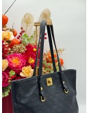 LOUIS VUITTON CITADINE PM SHOULDER BAG IN BLACK MONOGRAM EMPREINTE LEATHER