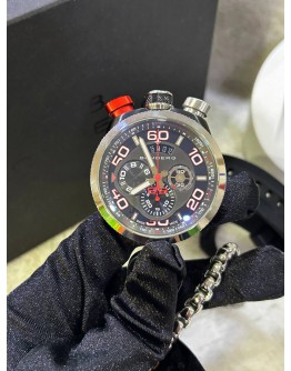 BOMBERG BOLT 68 CHRONOGRAPH REF BS45CHSP.011.3 GREY DIAL 45MM QUARTZ WATCH