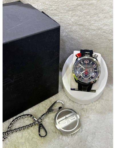 BOMBERG BOLT 68 CHRONOGRAPH REF BS45CHSP.011.3 GREY DIAL 45MM QUARTZ WATCH