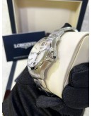 LONGINES CONQUEST VHP REF L3.716.4.76.6 WHITE DIAL 41MM AUTOMATIC WATCH