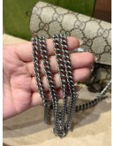 GUCCI SUPER MINI DIONYSUS IN GG SUPREME CANVAS CHAIN CROSSBODY BAG