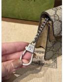 GUCCI SUPER MINI DIONYSUS IN GG SUPREME CANVAS CHAIN CROSSBODY BAG