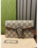 GUCCI SUPER MINI DIONYSUS IN GG SUPREME CANVAS CHAIN CROSSBODY BAG